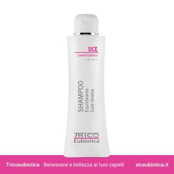Tricoeubiotica Sice Eubiotica per i capelli, Shampoo Equilibrante Cute Grassa