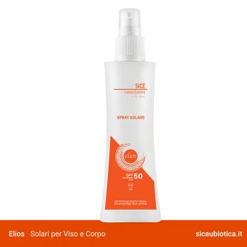 Elios Sice Eubiotica Spray Solare Protezione Alta Spf50